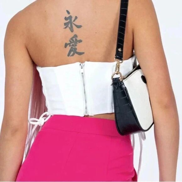 ▪️ Princess Polly | Mylor Strapless White Top - Picture 2 of 6